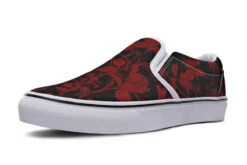 Blood Rose Romance Slipons -Rogue & Wolf Shop Slipons BloodRoseRomanceSlipons 173 36016 Slipons WT STR3 NLB