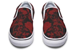 Blood Rose Romance Slipons -Rogue & Wolf Shop Slipons BloodRoseRomanceSlipons 173 36016 Slipons WT STR8 NLB