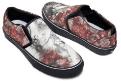 Crimson Wolf Slipons -Rogue & Wolf Shop Slipons CrimsonWolfSlipons 173 23533 Slipon Blk STR2 RAW