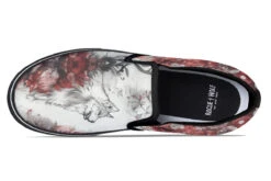 Crimson Wolf Slipons -Rogue & Wolf Shop Slipons CrimsonWolfSlipons 173 23533 Slipon Blk STR4 RAW