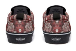 Crimson Wolf Slipons -Rogue & Wolf Shop Slipons CrimsonWolfSlipons 173 23533 Slipon Blk STR6 RAW