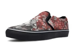 Crimson Wolf Slipons -Rogue & Wolf Shop Slipons CrimsonWolfSlipons 173 23533 Slipons Blk STR3 NLB
