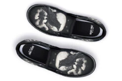 Doom Raven Slipons -Rogue & Wolf Shop Slipons DoomRavenSlipons 173 23526 Slipon Blk STR11 RAW