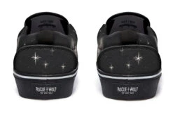 Doom Raven Slipons -Rogue & Wolf Shop Slipons DoomRavenSlipons 173 23526 Slipon Blk STR6 RAW