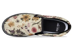 Enchanted Blossoms Slipons -Rogue & Wolf Shop Slipons EnchantedBlossomsSlipons 173 36014 Slipon Blk STR4 RAW