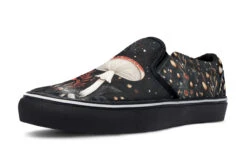 Faery Fungi Slipons -Rogue & Wolf Shop Slipons FaeryFungiSlipons 173 23530 Slipons Blk STR3 NLB