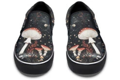 Faery Fungi Slipons -Rogue & Wolf Shop Slipons FaeryFungiSlipons 173 23530 Slipons Blk STR8 NLB