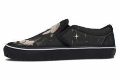 Moonlit Bat Slipons