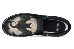 Moonlit Bat Slipons -Rogue & Wolf Shop Slipons MoonlitBatSlipons 173 04270 Slipon Blk STR4 RAW