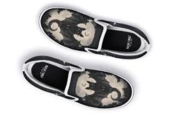 Moonlit Bat Slipons -Rogue & Wolf Shop Slipons MoonlitBatSlipons 173 04270 Slipon WT STR5 RAW