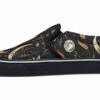 Moonlit Botanica Slipons -Rogue & Wolf Shop Slipons MoonlitBotanicaSlipons 173 36003 Slipon Blk STR2 BM RAW