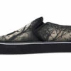 Shadows And Whiskers Slipons -Rogue & Wolf Shop Slipons ShadowsandWhiskersSlipons 173 04282 Slipon Blk STR2 BM RAW