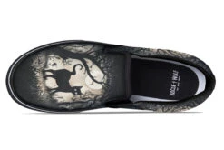 Shadows And Whiskers Slipons -Rogue & Wolf Shop Slipons ShadowsandWhiskersSlipons 173 04282 Slipon Blk STR4 RAW