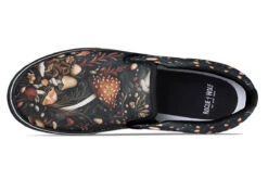 Toadstool Harvest Slipons -Rogue & Wolf Shop Slipons ToadstoolHarvestSlipons 173 04276 Slipon Blk STR4 RAW