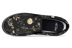 Twilight Garden Slipons -Rogue & Wolf Shop Slipons TwilightGardenSlipons 173 35995 Slipon Blk STR4 RAW