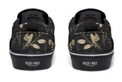 Twilight Garden Slipons -Rogue & Wolf Shop Slipons TwilightGardenSlipons 173 35995 Slipon Blk STR6 RAW
