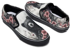 Wildflower Bear Slipons -Rogue & Wolf Shop Slipons WildflowerBearSlipons 173 04281 Slipon Blk STR2 RAW