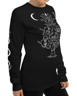 Tree Of Life Long Sleeve Tee -Rogue & Wolf Shop SnakeTree Product 03