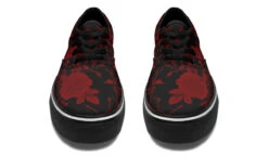 Blood Rose Romance Street Sneakers -Rogue & Wolf Shop StreetSneakers BloodRoseRomanceStreetSneakers 173 35020 Classicshoes Blk STR4 NLB