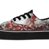 Crimson Wolf Street Sneakers