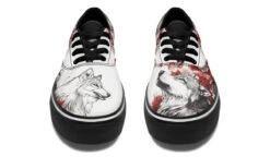 Crimson Wolf Street Sneakers -Rogue & Wolf Shop StreetSneakers CrimsonWolfStreetSneakers 173 10673 Classicshoes Blk STR4 NLB