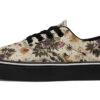 Enchanted Blossoms Street Sneakers -Rogue & Wolf Shop StreetSneakers EnhcnatedBlossomsStreetSneakers 173 35053 Classicshoes Blk STR1 RAW