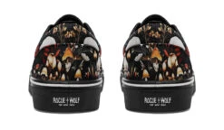 Faery Fungi Street Sneakers -Rogue & Wolf Shop StreetSneakers FaeryFungiStreetSneakers 173 10665 Classicshoes Blk STR5 RAW