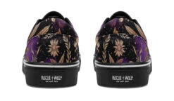 Galactic Bloom Street Sneakers -Rogue & Wolf Shop StreetSneakers GalacticBloomStreetSneakers 173 35024 Classicshoes Blk STR5 RAW