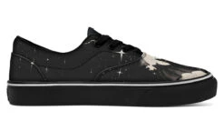 Moonlit Bat Street Sneakers -Rogue & Wolf Shop StreetSneakers MoonlitBatStreetSneakers 173 10663 Classicshoes Blk STR3 RAW