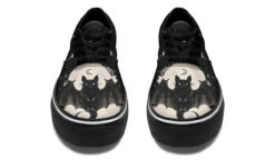 Moonlit Bat Street Sneakers -Rogue & Wolf Shop StreetSneakers MoonlitBatStreetSneakers 173 10663 Classicshoes Blk STR4 NLB
