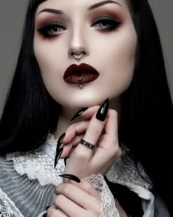 Sun And Moon Ring In Blackened Steel -Rogue & Wolf Shop TLI 0185a 1