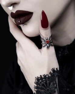 Spiderhug Ring In Mirror Steel -Rogue & Wolf Shop TLI 0761a