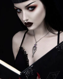 SpiderSilk Necklace In Mirror Steel 15 SpiderSilk Necklace In Mirror Steel -Rogue & Wolf Shop TLI 0975b