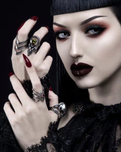 Spiderhug Ring In Mirror Steel -Rogue & Wolf Shop TLI 1021a 1