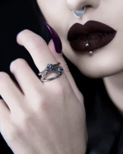 Comet Ring In Mirror Steel