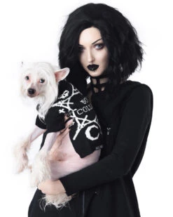 Bone Collector Knitted Pet Sweater - Dog Or Cat -Rogue & Wolf Shop TLI 5377a2