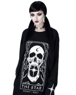 Star Tarot Long Sleeve Tee -Rogue & Wolf Shop TLI 5836a