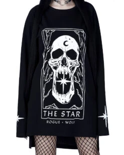 Star Tarot Long Sleeve Tee -Rogue & Wolf Shop TLI 5840a
