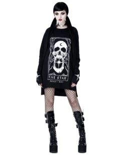 Star Tarot Long Sleeve Tee -Rogue & Wolf Shop TLI 5844a