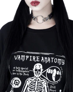 Vampire Anatomy Long Sleeve Tee -Rogue & Wolf Shop TLI 5845a