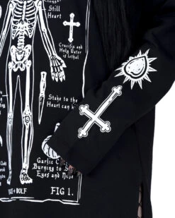 Vampire Anatomy Long Sleeve Tee -Rogue & Wolf Shop TLI 5850a