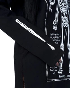 Vampire Anatomy Long Sleeve Tee -Rogue & Wolf Shop TLI 5852a