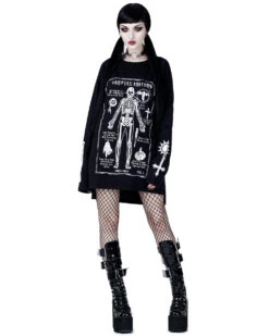 Vampire Anatomy Long Sleeve Tee -Rogue & Wolf Shop TLI 5854b