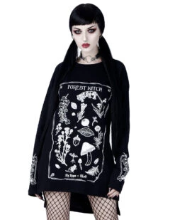 Forest Witch Long Sleeve Tee -Rogue & Wolf Shop TLI 5870b 1