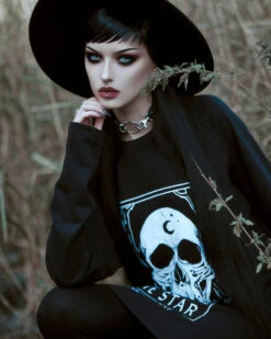 Star Tarot Long Sleeve Tee -Rogue & Wolf Shop TLI 7629a