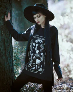 Forest Witch Long Sleeve Tee -Rogue & Wolf Shop TLI 7703a