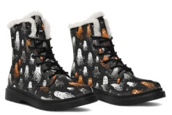 Black Deep Haunting Winter Boots -Rogue & Wolf Shop WinterBoots BlackDeepHauntingWinterBoots 173 38632 Comfyboots Blk STR9 NLB