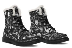 Black Lunaria Winter Boots -Rogue & Wolf Shop WinterBoots BlackLunariaWinterBoots 173 49691 Comfyboots Blk STR9 NLB