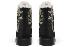 Black Night Ivy Winter Boots 13 Black Night Ivy Winter Boots -Rogue & Wolf Shop WinterBoots BlackNightIvyWinterBoots 173 49696 Comfyboots Blk STR5 NLB