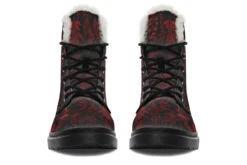 Blood Autumn Memoir Winter Boots -Rogue & Wolf Shop WinterBoots BloodAutumnMemoirWinterBoots 173 51333 Comfyboots Blk STR4 NLB